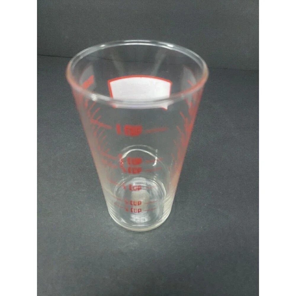 Monarch Ranges & Heaters Measuring Glass Tablespoons Cup Ounces Vintage MCM
